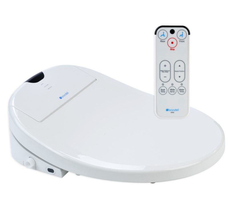 Swash 900 Bidet Seat - side view remote